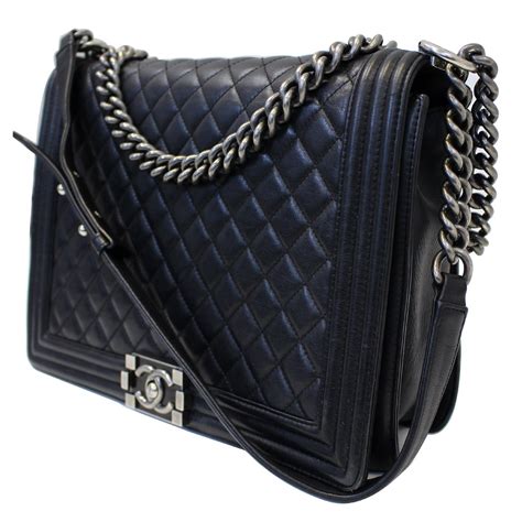 chanel boy quilting|chanel leather quilted bag.